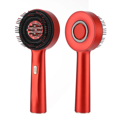 Honey Luxe מסרק עיסוי והצמחה שיער עם אור אדום טיפולי